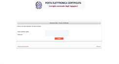 Desktop Screenshot of gestionemail.ingpec.eu